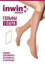 Гольфы женские INWIN р. 23–25 40 den, nero, Арт. 003 PLKH