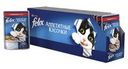 Корм влажный Felix «Аппетитные кусочки» для кошек с говядиной, 85 г (24 шт)