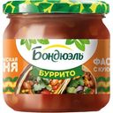 Фасоль Бондюэль По-Мексикански красная в соусе Буррито с кукурузой, 360г