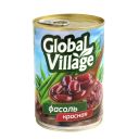 Фасоль Global Village, красная, в собственном соку, 425 мл