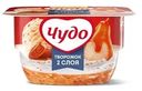 Десерт творожный Чудо груша-карамель-пломбир-миндаль 4.2%, 100г
