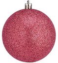 Ёлочное украшение Шар красный, 8см