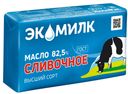 Сливочное масло несоленое Экомилк 82,5% БЗМЖ 180 г
