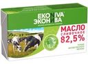 Масло сливочное ЭкоНива Традиционное 82.5% БЗМЖ 350г