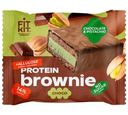 Десерт Fit Kit Брауни со вкусом шоколад-фисташка глазированный 50г
