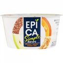 Йогурт Epica Simple Яблоко-тыква-злаки-лён 1,7%, 130 г