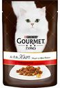 Корм для кошек Gourmet A la Carte с говядиной a la Jardiniere, 85 г