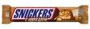 Батончик шоколадный Snickers жареный арахис-миндаль-карамель-нуга покрытый молочным шоколадом 81г