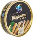 Шпроты Fish House из балтийской кильки в масле 160г