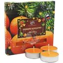 Свечи Русская Свечная Мануфактура Зимний мандарин чайные, 9шт