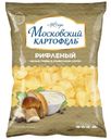 Чипсы Московский картофель рифлёные Белые грибы в сливочном соусе, 120г