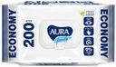 Влажные салфетки Aura Family, 200 шт