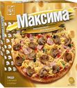 Пицца МАКСИМА, с ветчиной и грибами, 410г