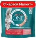 PURINA ONE Корм д/кош стер сух лосось/Пшен 1,5кг(Нестле):6