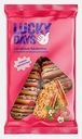 Сдобные палочки с земляничным джемом Lucky Days 308г