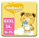 Подгузники-трусики Watashi 6/XXL 16-25 кг 34 шт