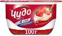 Десерт творожный воздушный Чудо Творожок Клубника-земляника 4,2%, 100 г