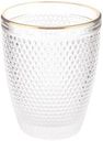 Стакан HOMECLUB Crystal gold, стекло Арт. JN2136