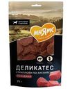 Лакомство для собак Мнямс стриплойн по-английски говядина, 75г