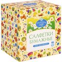 Салфетки бумажные Ромашкин луг 2 слоя, 100шт.