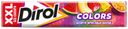 Жевательная резинка Dirol Colors XXL Ассорти фруктовых вкусов 19 г
