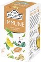 Чайный напиток Ahmad Tea Immune лимон-имбирь-куркума в пакетиках 1,5 г х 20 шт