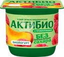 Йогурт АКТИБИО с персиком и малиной, без сахара 3% без змж