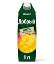 Напиток сокосодержащий Добрый из манго 1л