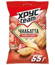 Сухарики ХрусTeam Чиабатта со вкусом пармская ветчина воздушные, 55г