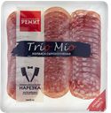 Колбаса РЕМИТ Trio Mio Ассорти сырокопченая нарезка, 100г