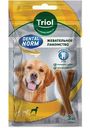 Лакомство для взрослых собак крупных пород Triol Dental Norm Жевательные колбаски, 120 г