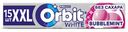 Жевательная резинка Orbit XXL White Bubblemint без сахара, 20.4г