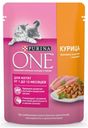 Корм для котят Purina ONE с курицей и морковью, 75 г