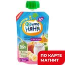 Пюре-йогурт ФРУТОНЯНЯ яблоко-груша-банан, с 6 мес., 90г