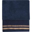 Полотенце махровое Самойловский текстиль Исландия цвет: темно-синий, 70×140 см