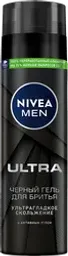 Гель для бритья NIVEA Men Ultra Черный с активным углем