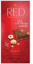 Шоколад молочный с фундуком и макадамией, RED, 100 г
