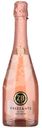Вино игристое ZB Wine Frizzante розовое полусухое, 10, 5%, 750мл