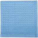 Полотенце кухонное вафельное цвет: голубой, 35×60см