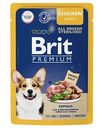 Влажный корм для стерилизованных собак всех пород Brit Premium курица в соусе, 85г