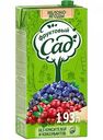 Напиток сокосодержащий Фруктовый Сад Яблоко-ягоды, 1,93 л