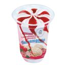 Мороженое ЮМО Наслаждение ванильное с клюквенным джемом стаканчик, 185г