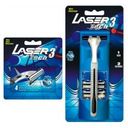 Бритвенный станок Shave Max, с тремя лезвиями, + 2 сменные кассеты