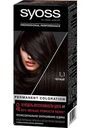 Крем-краска стойкая для волос Syoss Salonplex 1-1 Черный, 115 мл