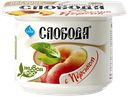 Йогурт СЛОБОДА, персиковый, 2,9%., 125г
