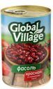 GLOBAL VILLAGE Фасоль красная в томатном соусе 425мл