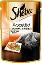 Корм для кошек "Sheba" Телятина/язык, 85г