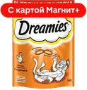 DREAMIES Лакомство д/кош подушечки c курицей 140г(Марс):12