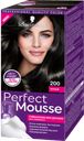 Стойкая краска-мусс Perfect Mousse, тон 200, черный, 35 мл