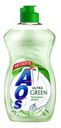 Средство для мытья посуды AOS Ultra Green 450г